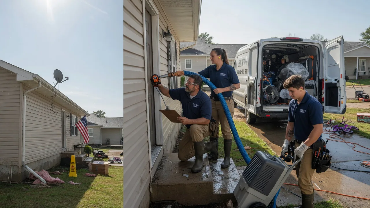 Ceiling Water Damage Restoration in Clinton, MT near me